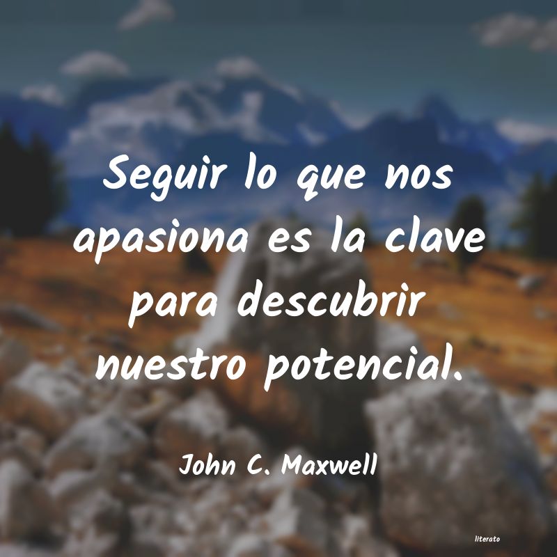frases de John C. Maxwell