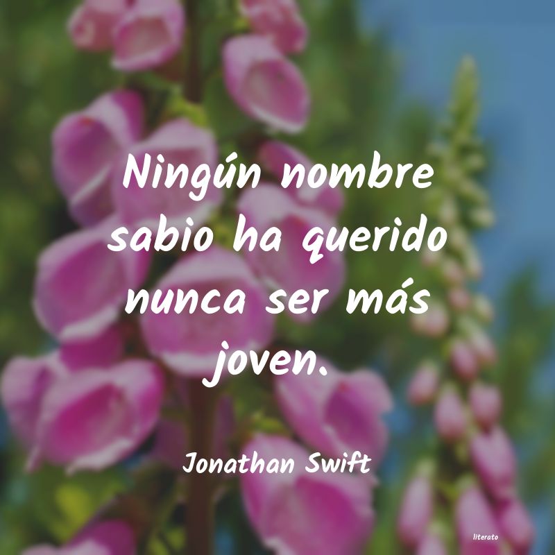 Frases de Jonathan Swift