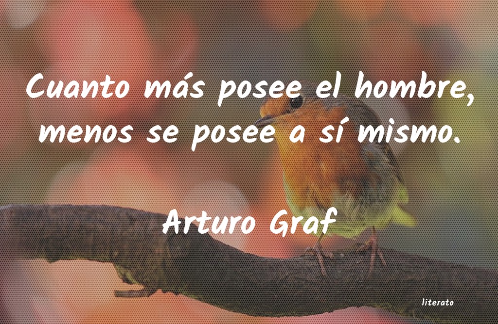 Frases de Arturo Graf