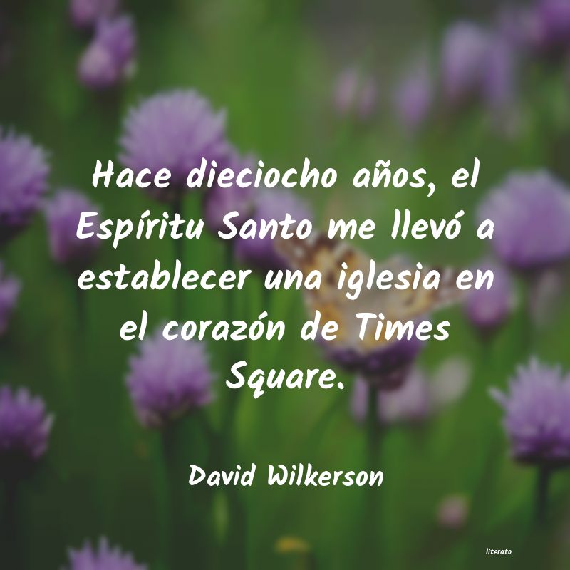 frases de David Wilkerson