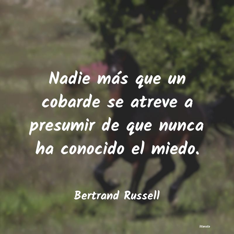 Frases de Bertrand Russell