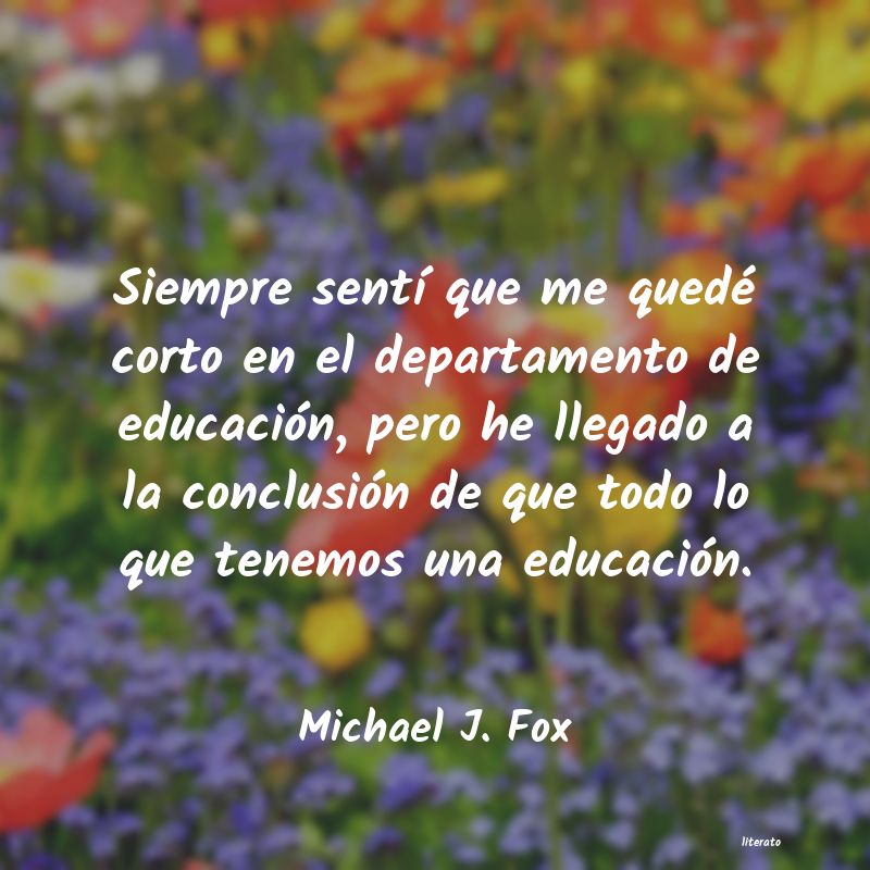 frases de Michael J. Fox