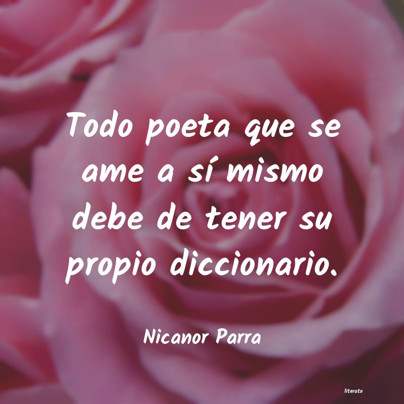 Frases de Nicanor Parra