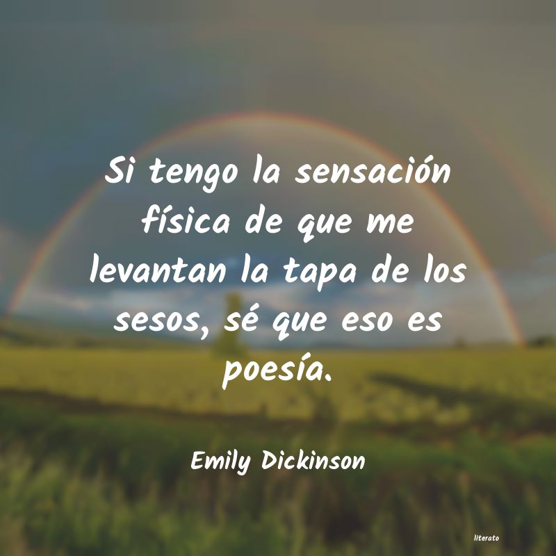 frases de Emily Dickinson