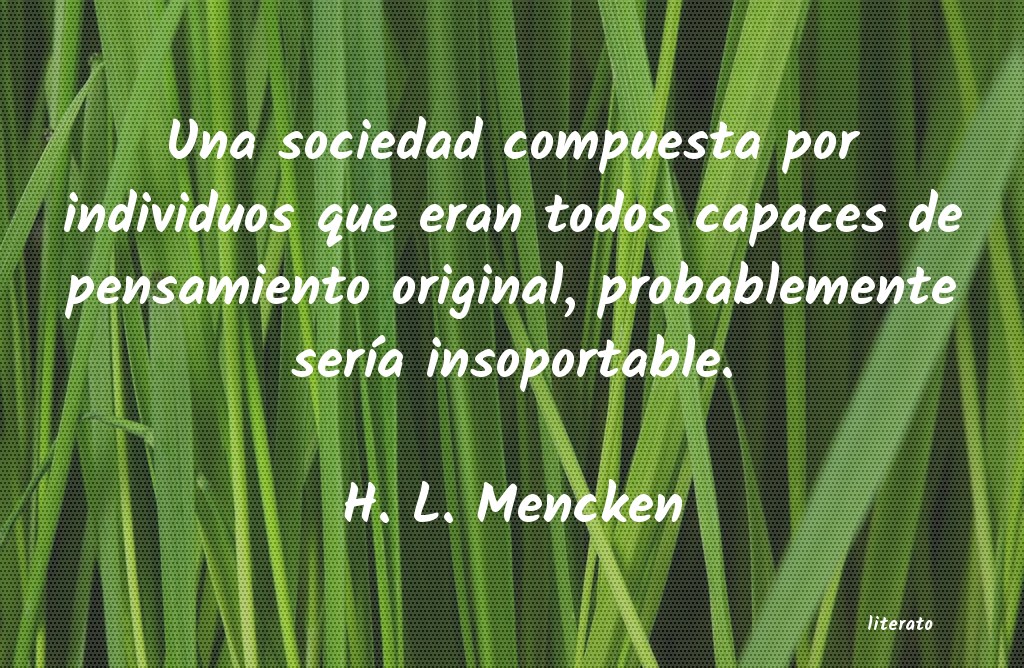frases de H. L. Mencken