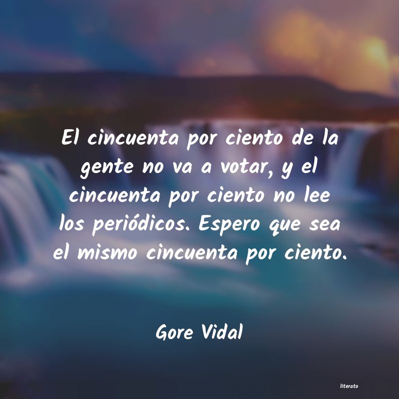 frases de Gore Vidal