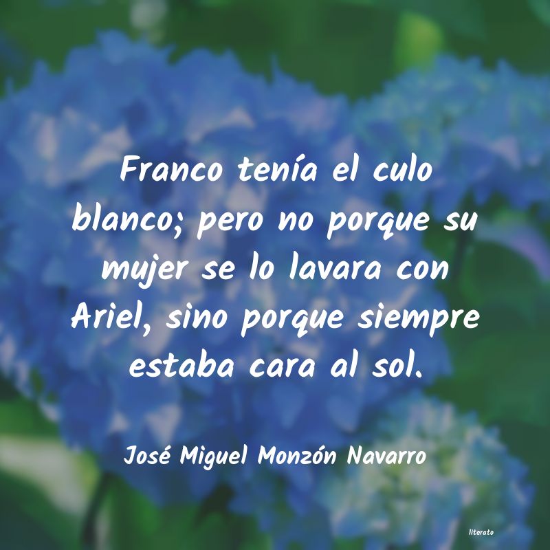 Frases de José Miguel Monzón Navarro