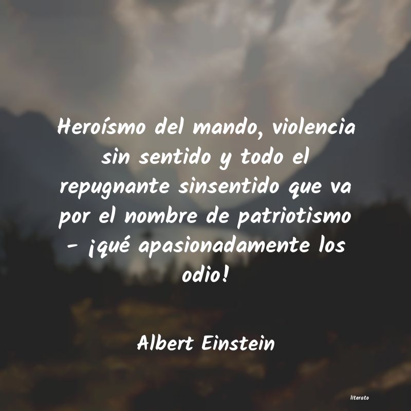 frases de Albert Einstein