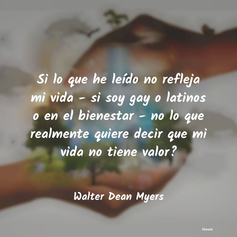 Frases de Walter Dean Myers