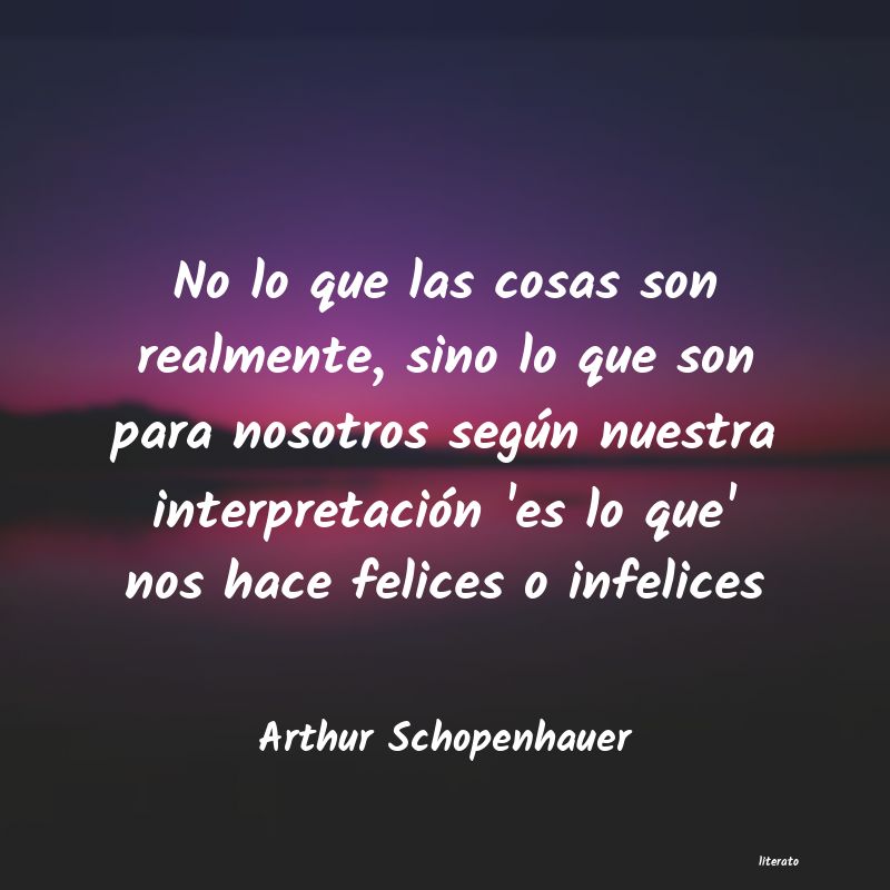 Frases de Arthur Schopenhauer