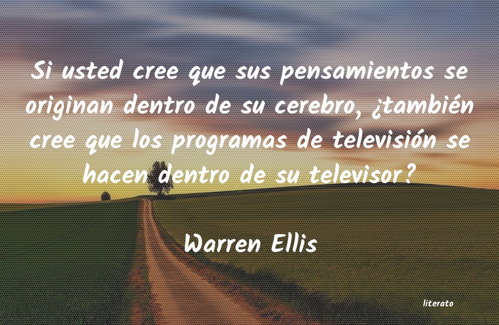 frases de Warren Ellis