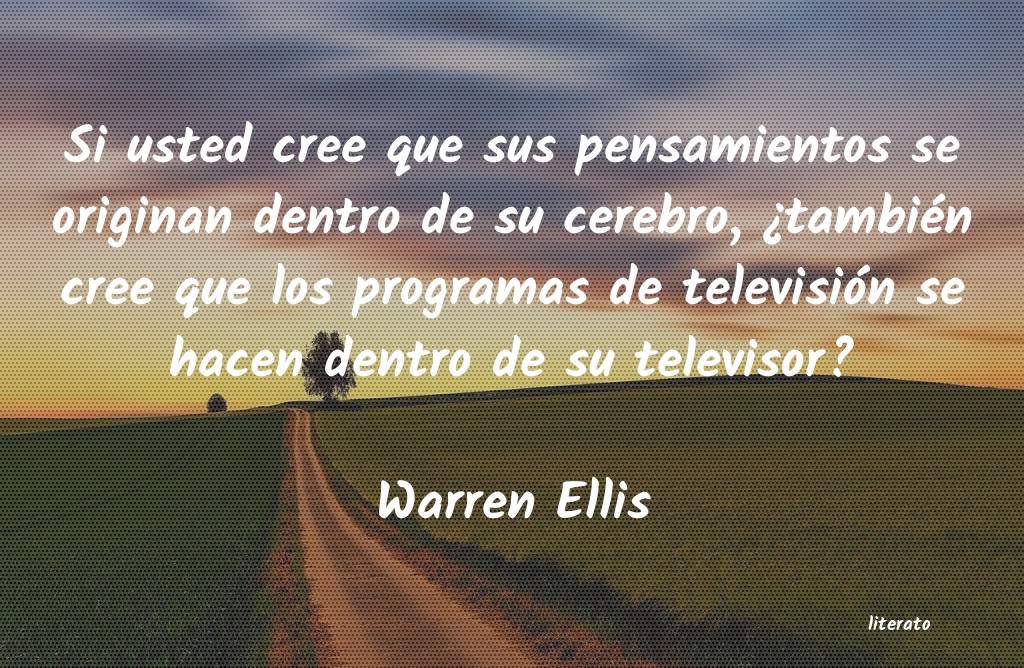 Frases de Warren Ellis