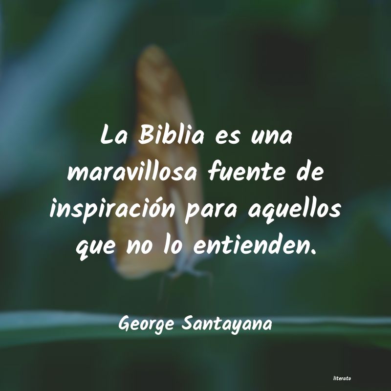 Frases de George Santayana