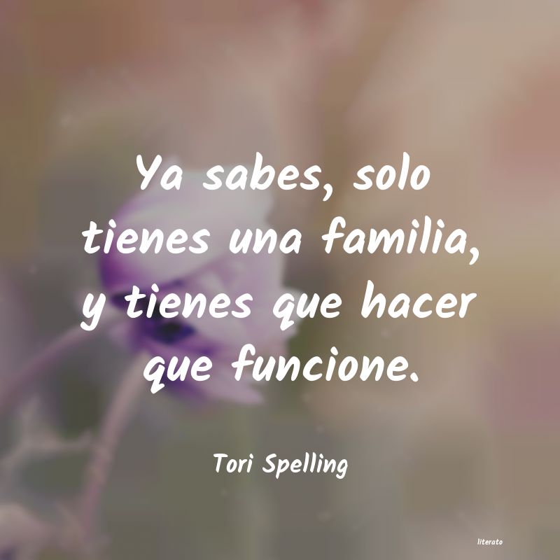 frases de Tori Spelling
