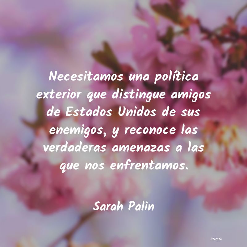 Frases de Sarah Palin