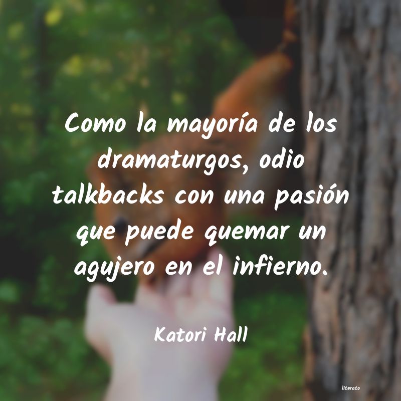 frases de Katori Hall