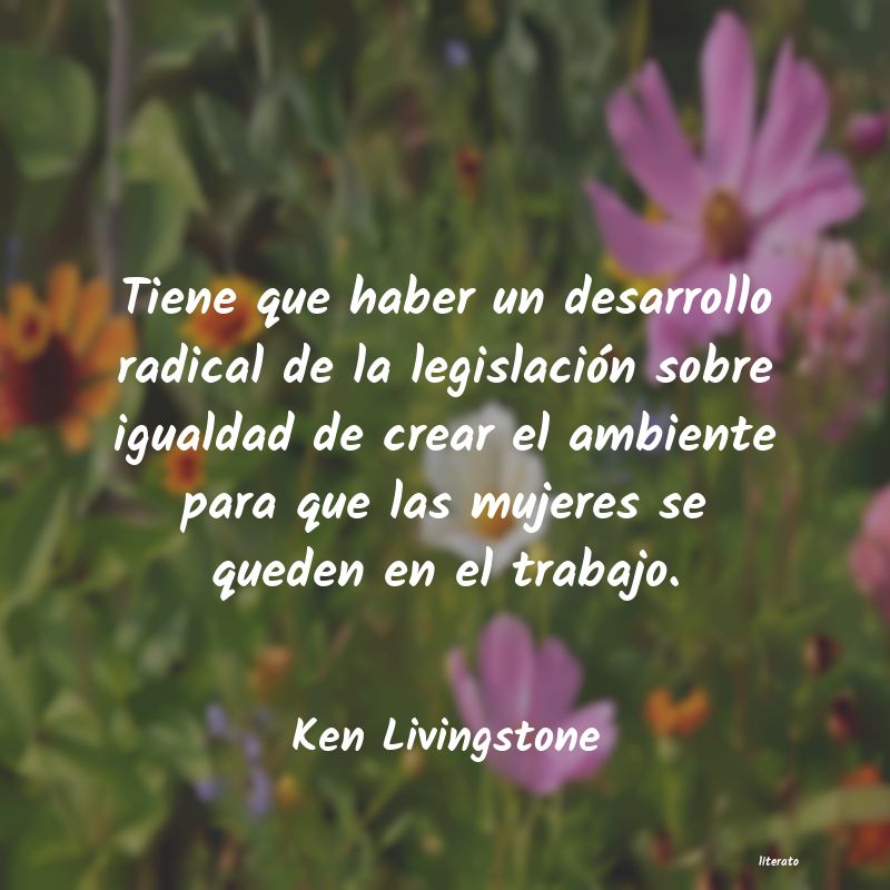 Frases de Ken Livingstone