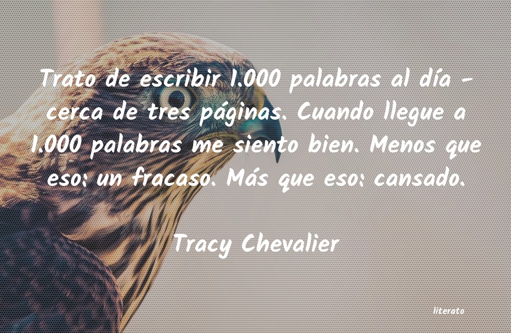 Frases de Tracy Chevalier