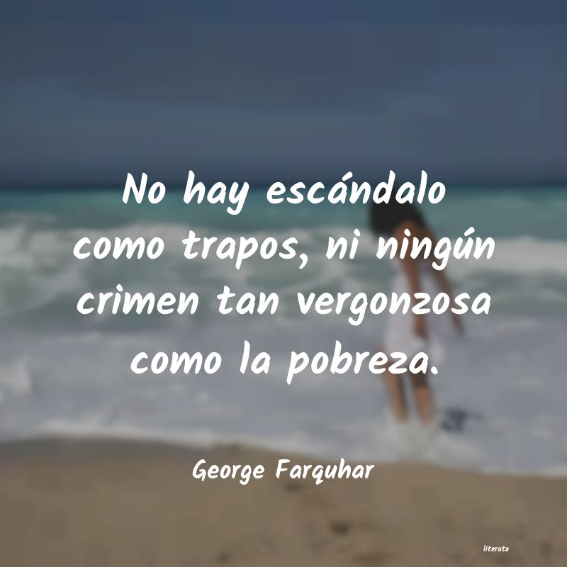frases de George Farquhar