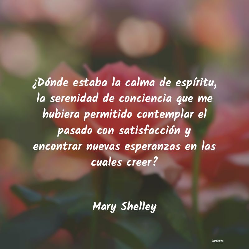 Frases de Mary Shelley