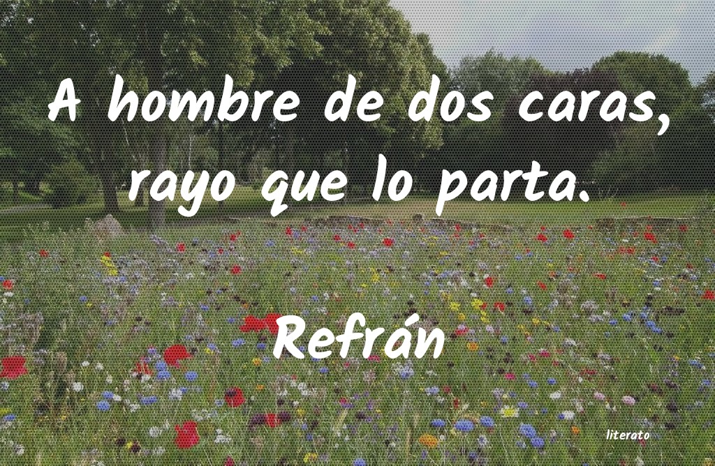 Frases de Refrán