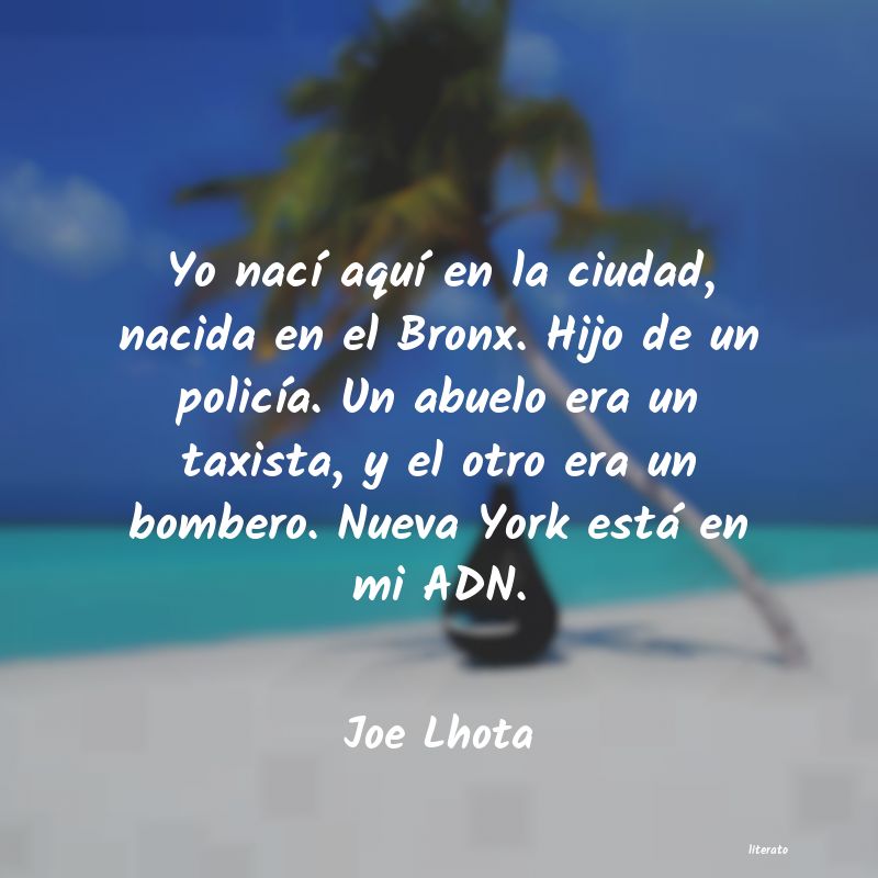 frases de Joe Lhota