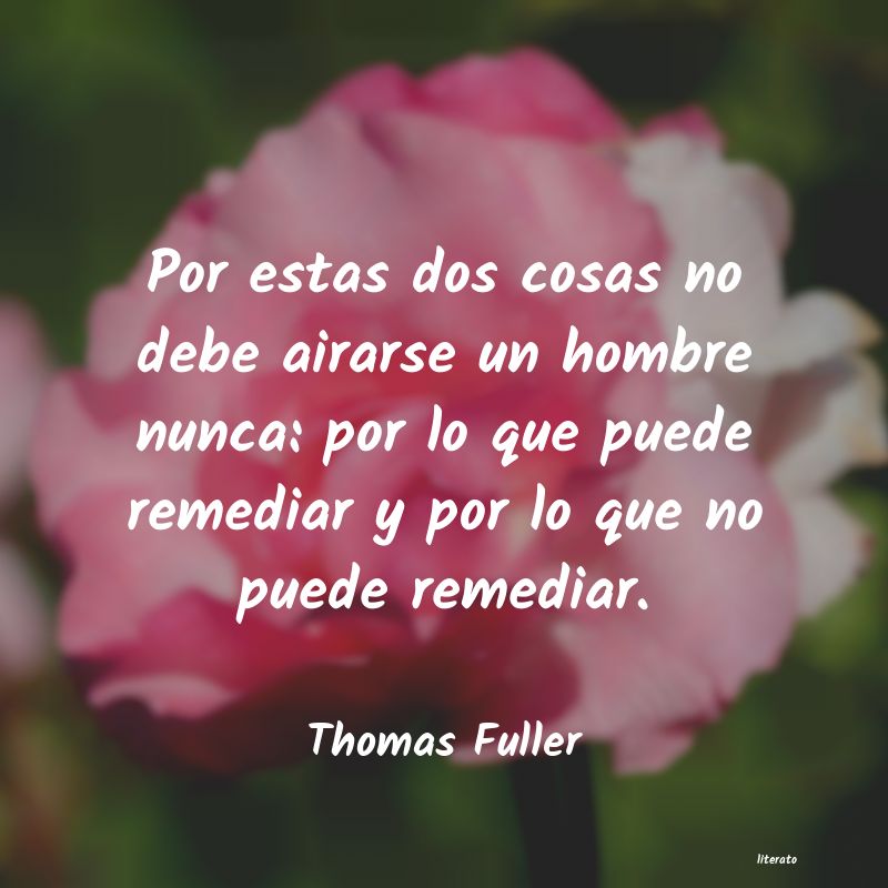 frases de Thomas Fuller