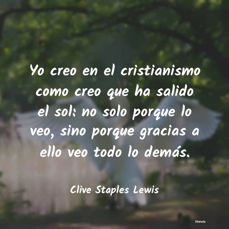 frases de Clive Staples Lewis