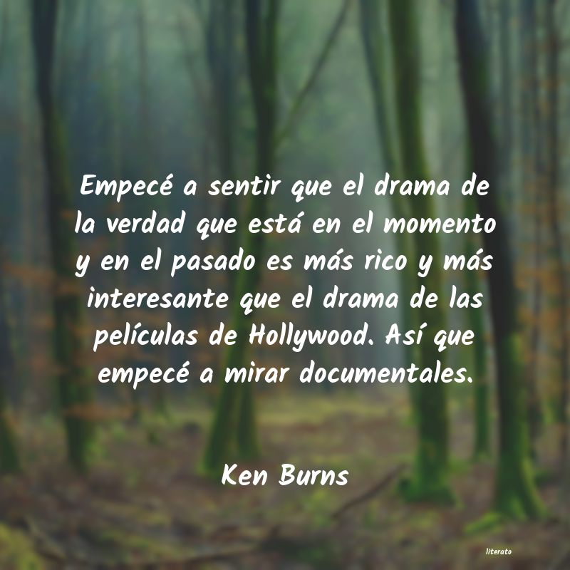 frases de Ken Burns