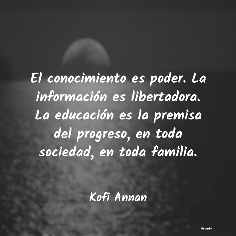 Frases de Kofi Annan