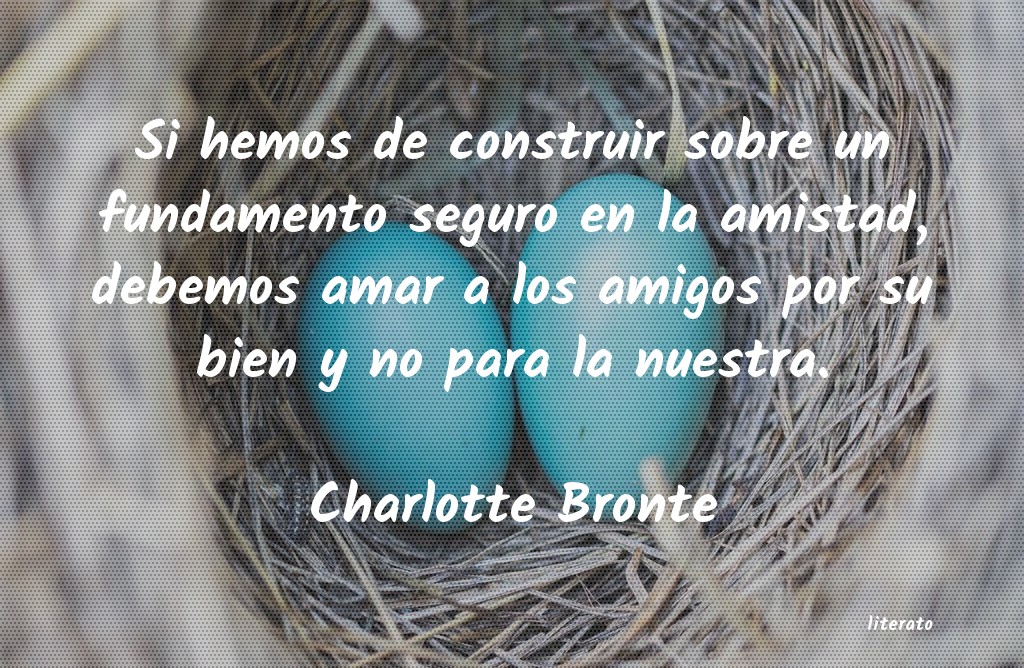 Frases de Charlotte Bronte