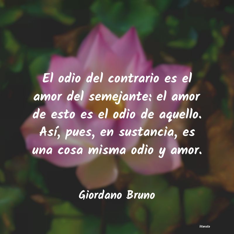 frases de Giordano Bruno