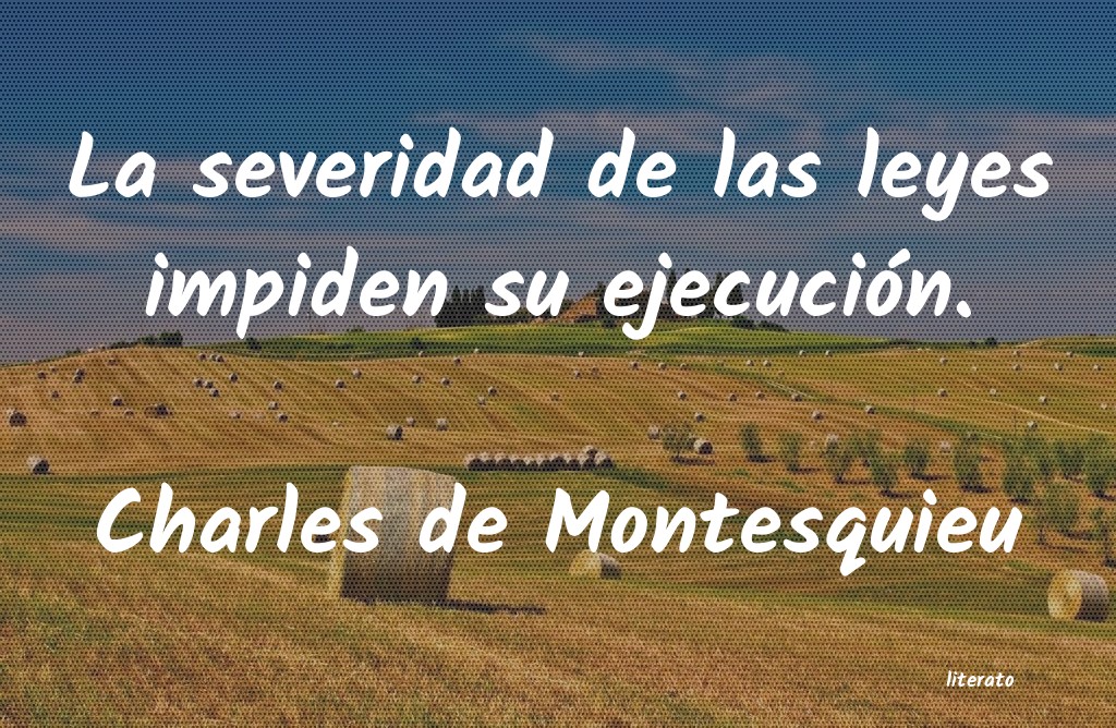 frases de Charles de Montesquieu