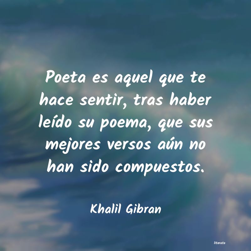 Frases de Khalil Gibran