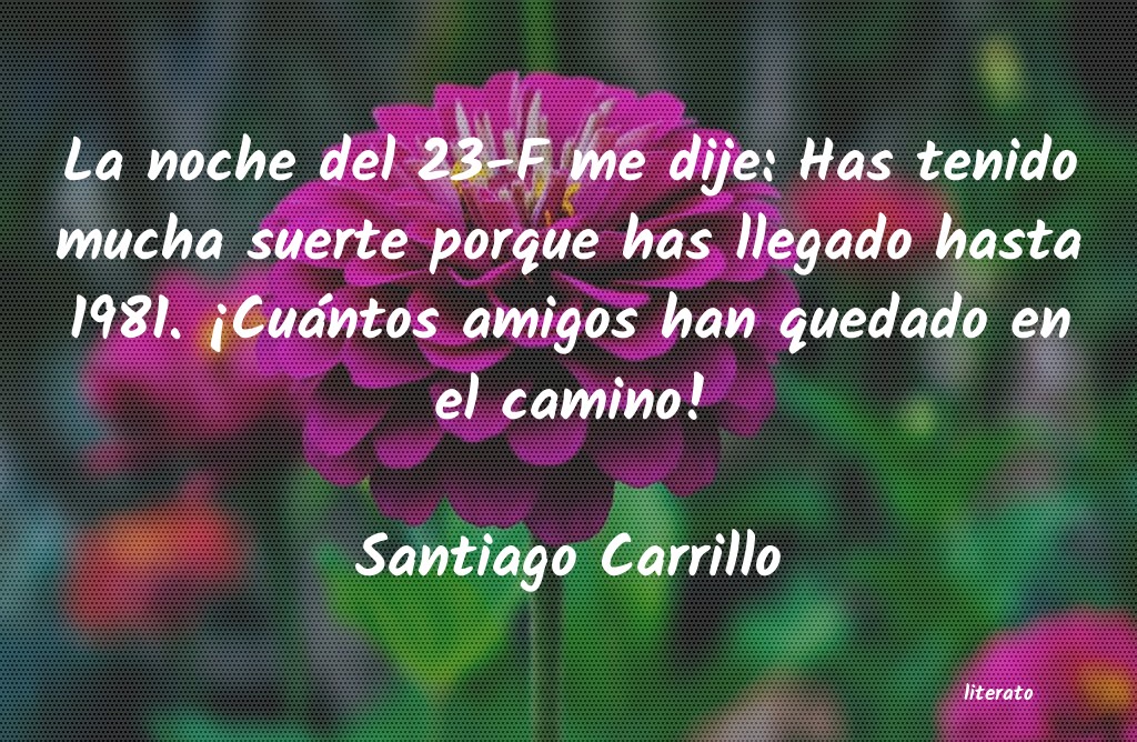 Frases de Santiago Carrillo