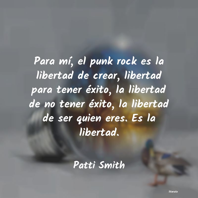 Frases de Patti Smith