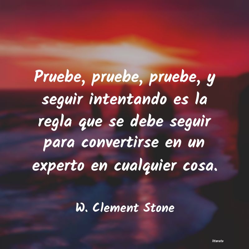 frases de W. Clement Stone