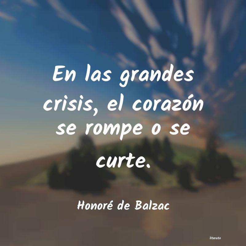 Frases de Honoré de Balzac