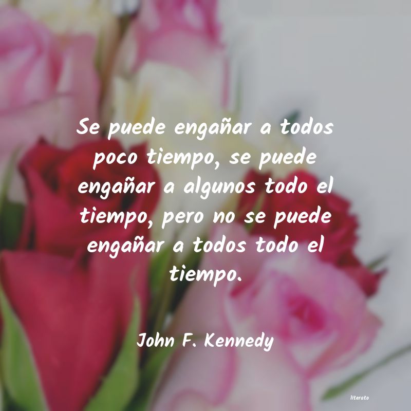 Frases de John F. Kennedy