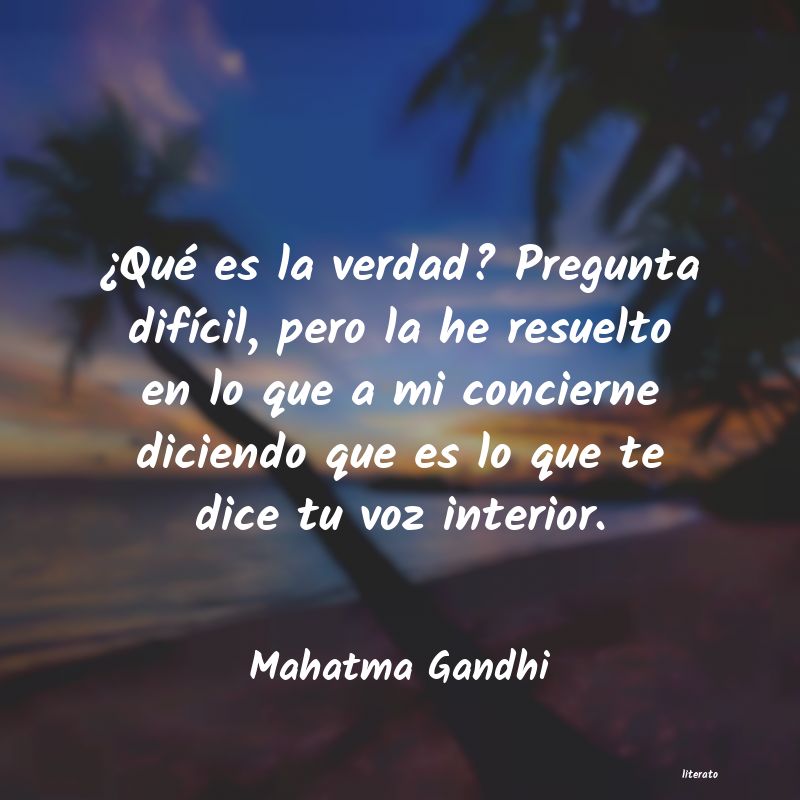 Frases de Mahatma Gandhi