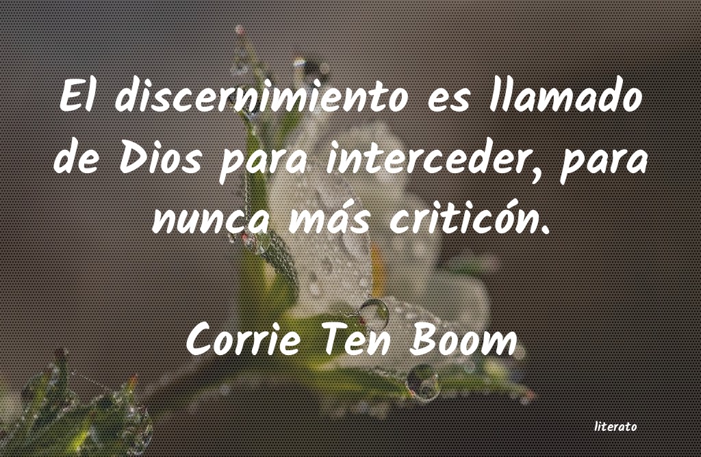 Frases de Corrie Ten Boom