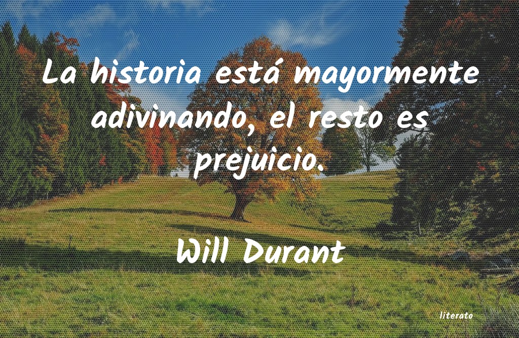 frases de Will Durant