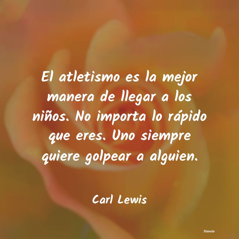 Frases de Carl Lewis