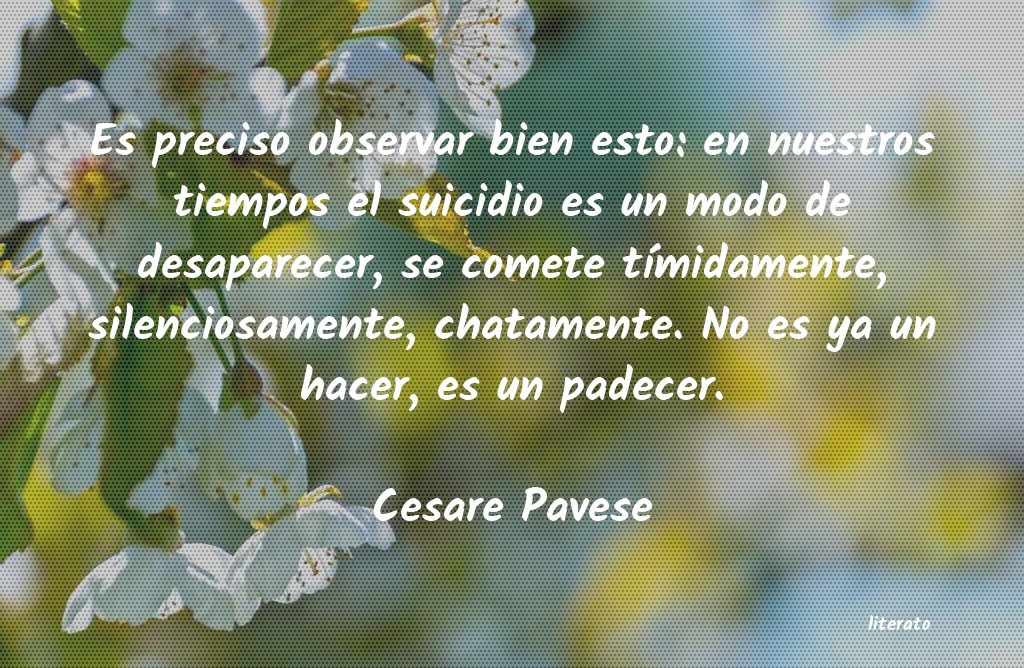 Frases de Cesare Pavese