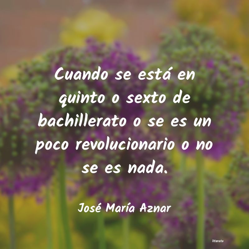 Frases de José María Aznar