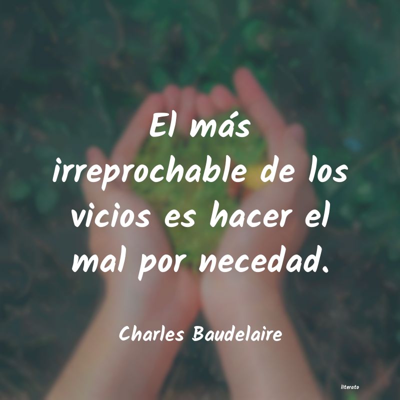 frases de Charles Baudelaire