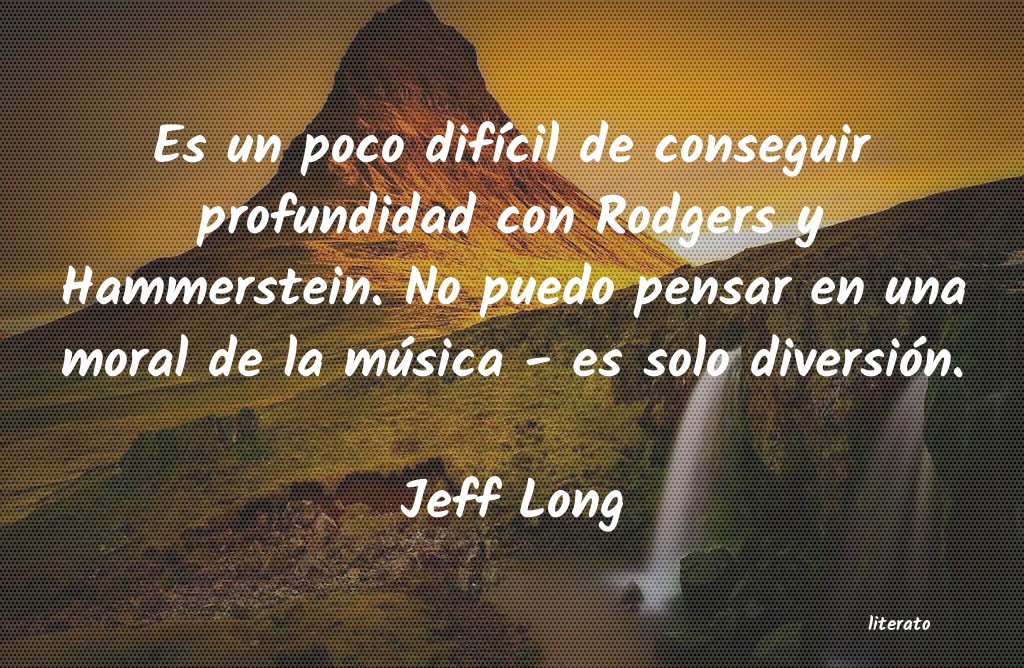 Frases de Jeff Long