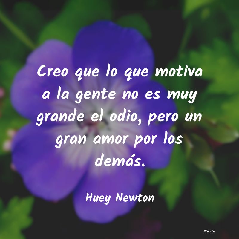 frases de Huey Newton