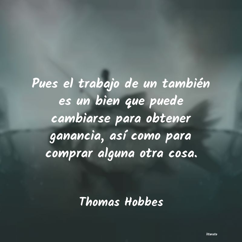 Frases de Thomas Hobbes