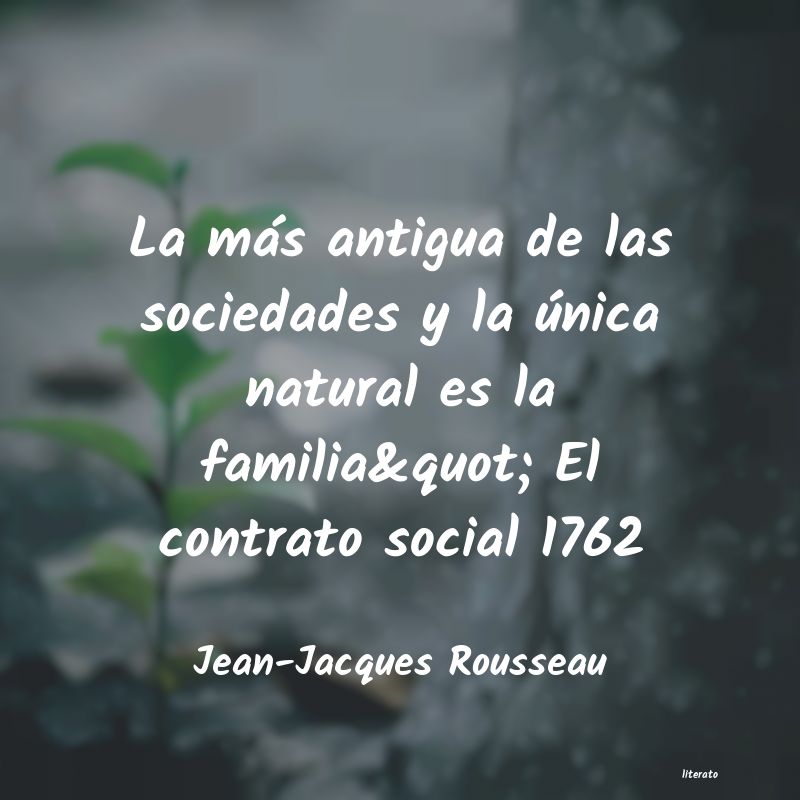 frases de Jean-Jacques Rousseau